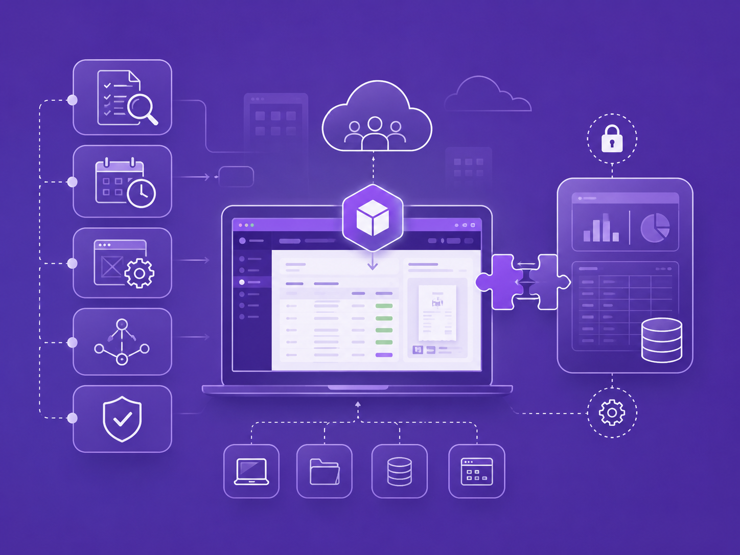Expense Connect implementation architecture